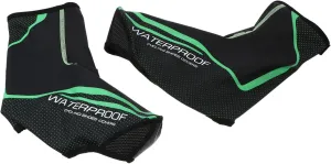 1Pair Unisex Thermal Cycling Shoe Covers Windproof Overshoes for and Outdoor Biking Reflective Strips for Safety Fit for Men and Women Black