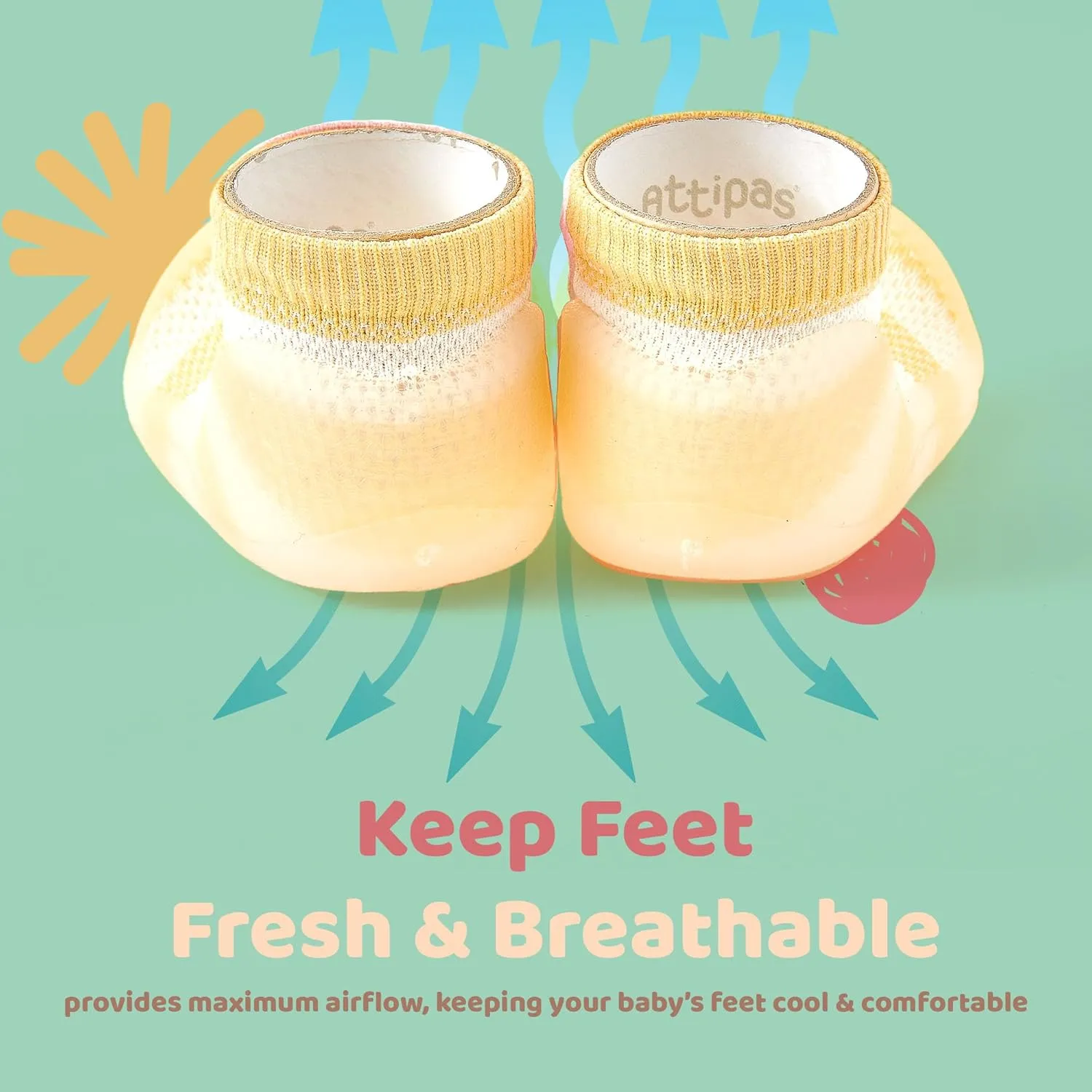 3.5 Baby Sock Shoes for Baby Boy & Girl, Soft, Non-Slip Toddler Sock Shoes, Breathable Infant Walking Shoes, First Steps Baby Shoes, Fun Animal-Themed Designs, Easy to Put On