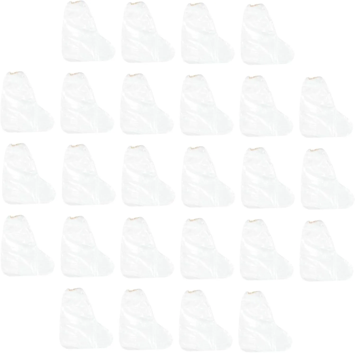 50pcs Waterproof Anti-slip Shoe Covers for Indoor Outdoor Rain Protection