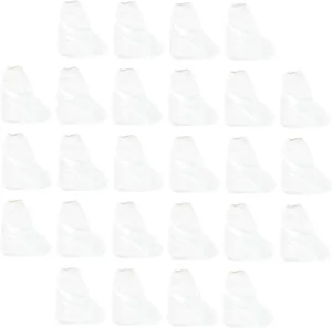 50pcs Waterproof Anti-slip Shoe Covers for Indoor Outdoor Rain Protection