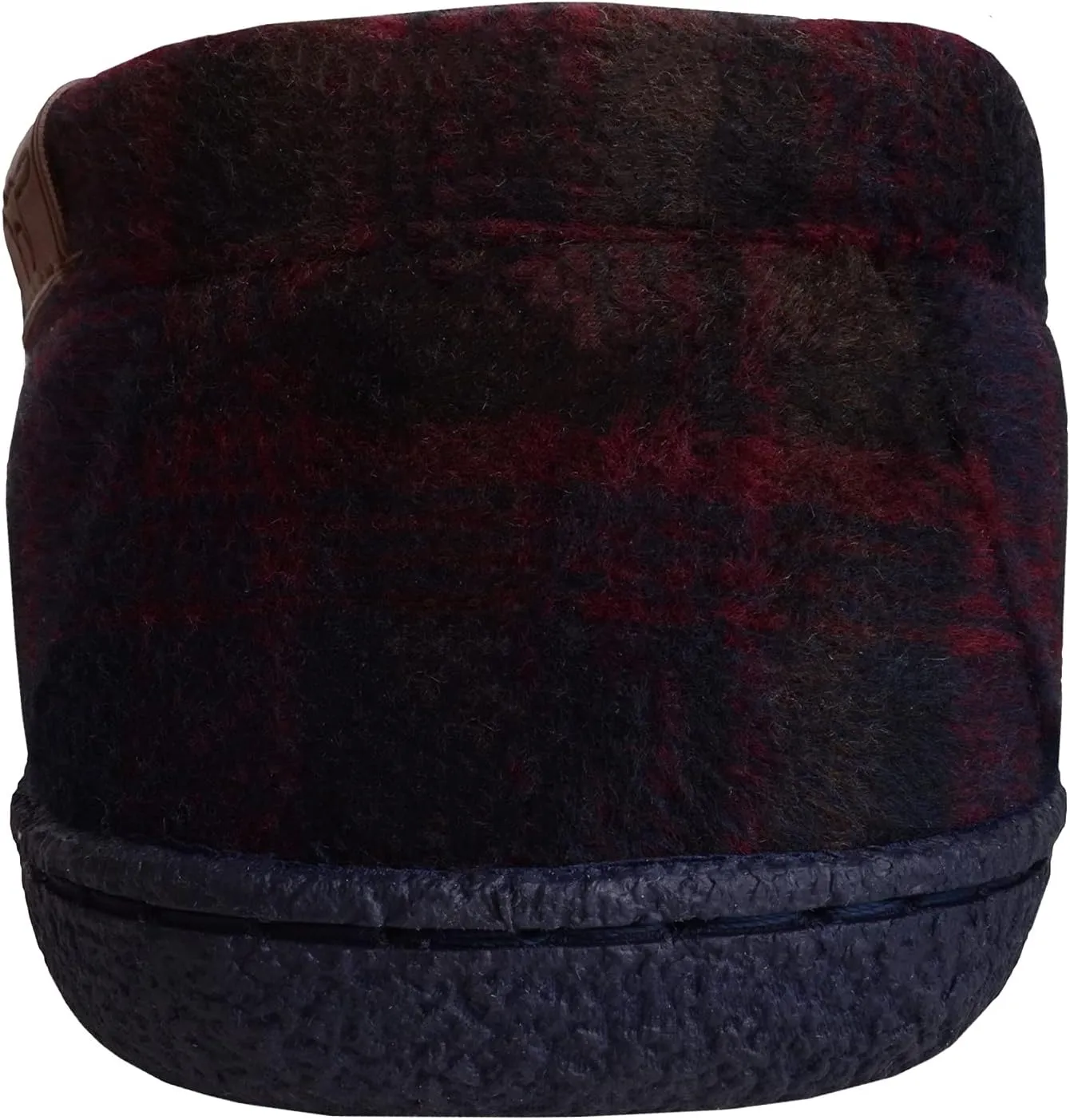 ABSOLUTE FOOTWEAR Mens Slip On Lighweight Traditional Checked Moccasin Style Winter Slippers