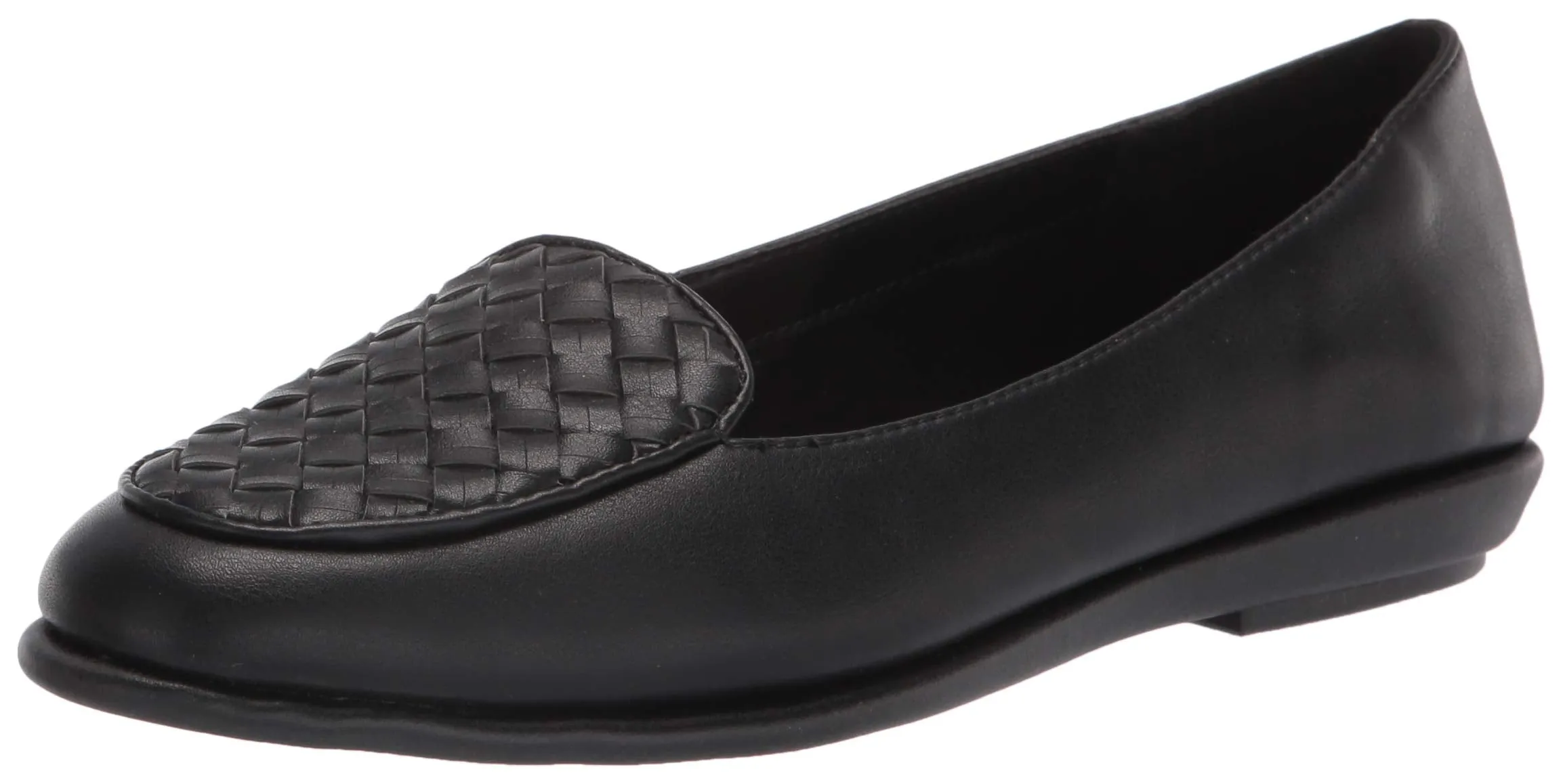 Aerosoles Women's Brielle Loafer Flat, Black, 9.5