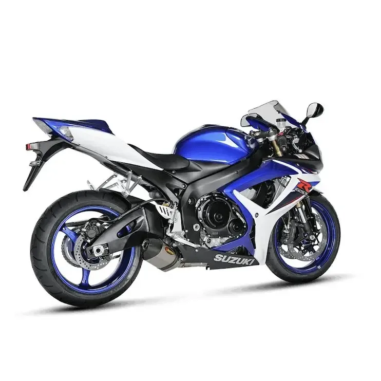 Akrapovič Suzuki GSXR 600 / GSXR 750 Carbon Fiber Slip-On Exhaust | 2006-2007