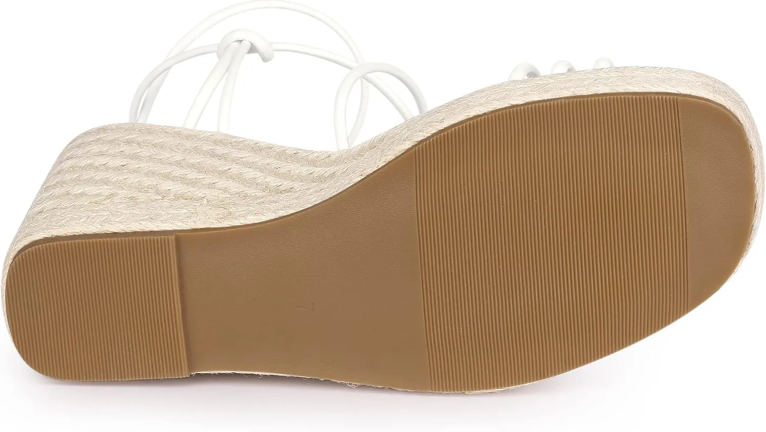 Allegra K Women's Platform Espadrille Wedge Heel Slingback Strappy Sandals