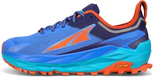 ALTRA Men's Olympus 5 Trail Running Shoe, Blue, 9.5