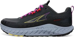 ALTRA Women Outroad Trail Running Shoe, Dark Gray/Blue, 9.5