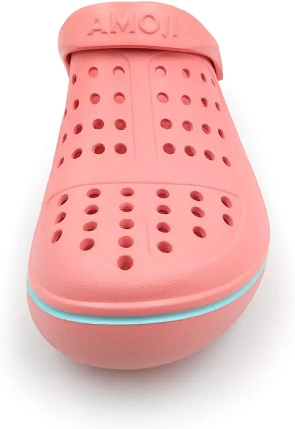 Amoji Unisex Clogs Garden Shoes Slip On Sandals CL8818