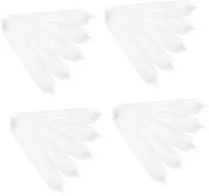 Amosfun 50pcs Slip Sponge Hanger Covers for Clothing Protection Soft No Mark Design Easy to Install for Home Dormitory Dressing Rooms and Clothing Shops
