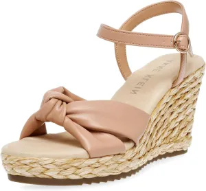 Anne Klein Women's Wintour Espadrille Wedge Sandal