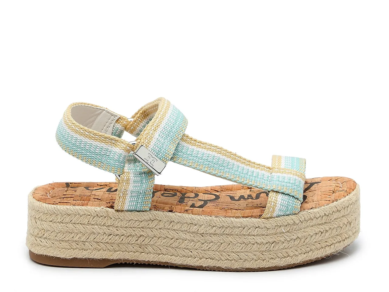 Artica Woven Platforms Excellent reviews Wedge Espadrilles Aqua Edelman Flatform Sandal Sam Oversized savings Blue