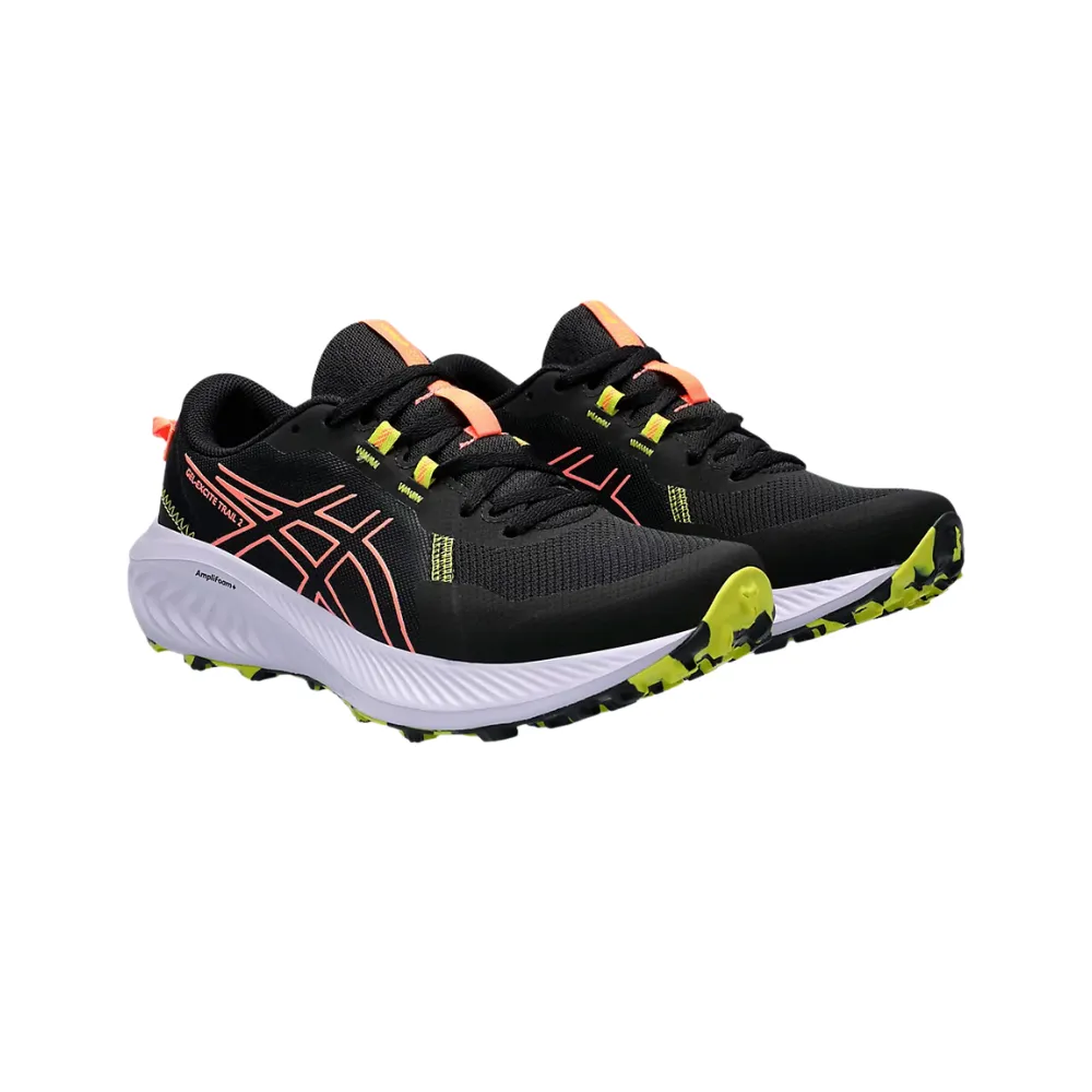 Asics Gel Excite Trail 2 Womens Black/Sun Coral