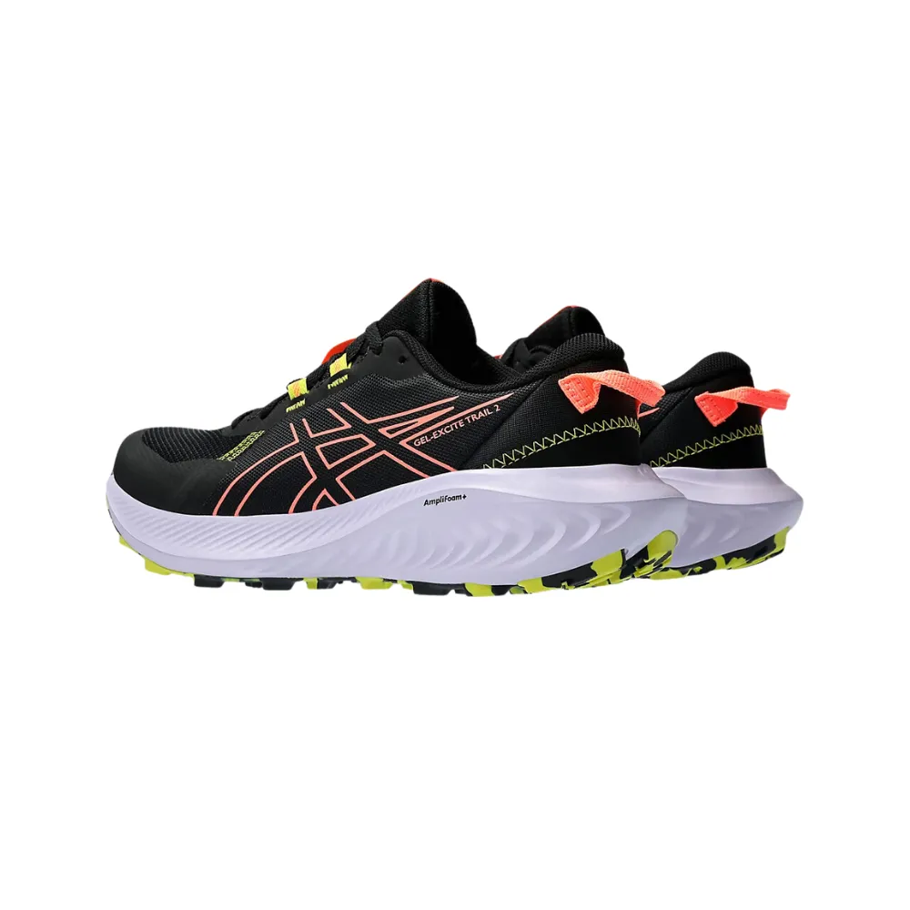 Asics Gel Excite Trail 2 Womens Black/Sun Coral