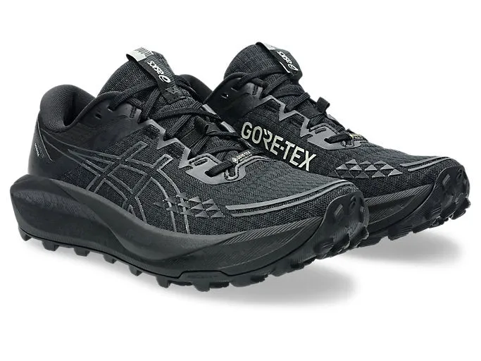 Asics Gel Trabuco 13 GTX (B Width) - Black/Graphite Grey (Womens)