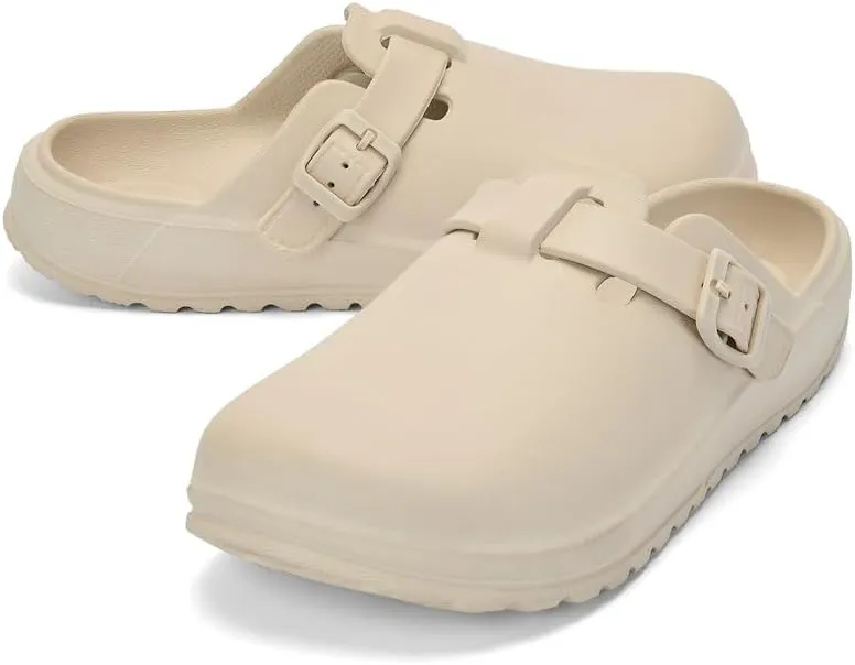 Axcone Womens Clogs Slip on Work Garden Slippers Nurse Shoes 2025