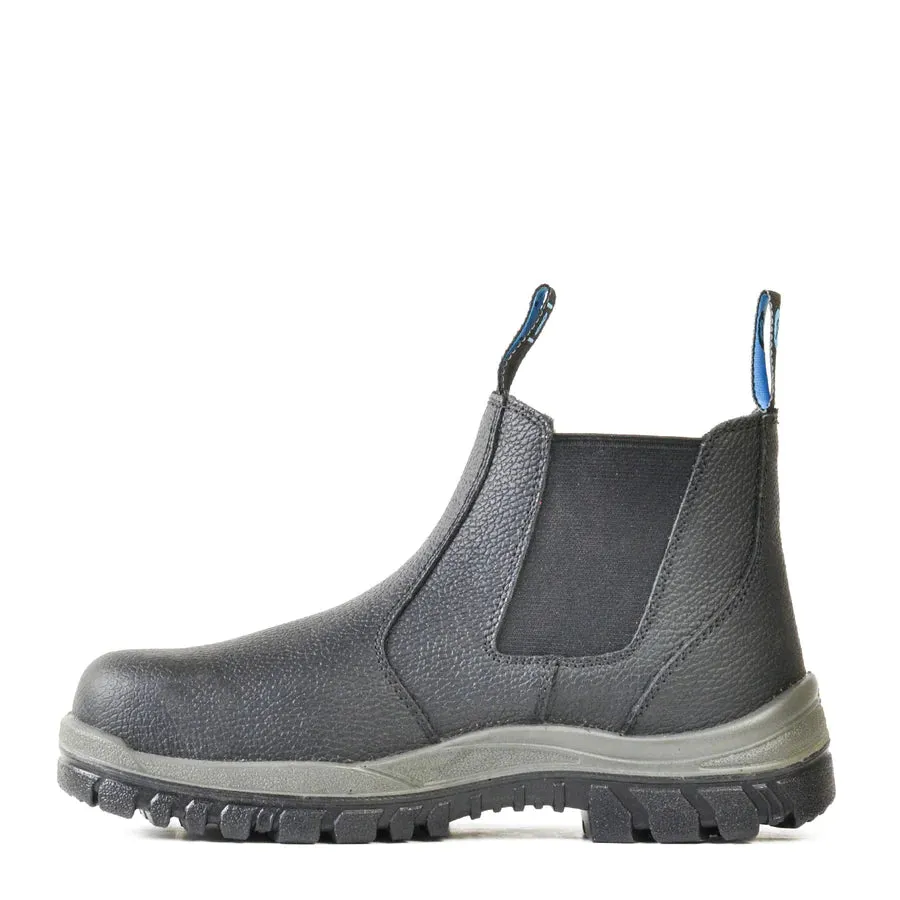 Bata Hercules Elastic Side Steel Cap Safety Boot, Black - 705-60514