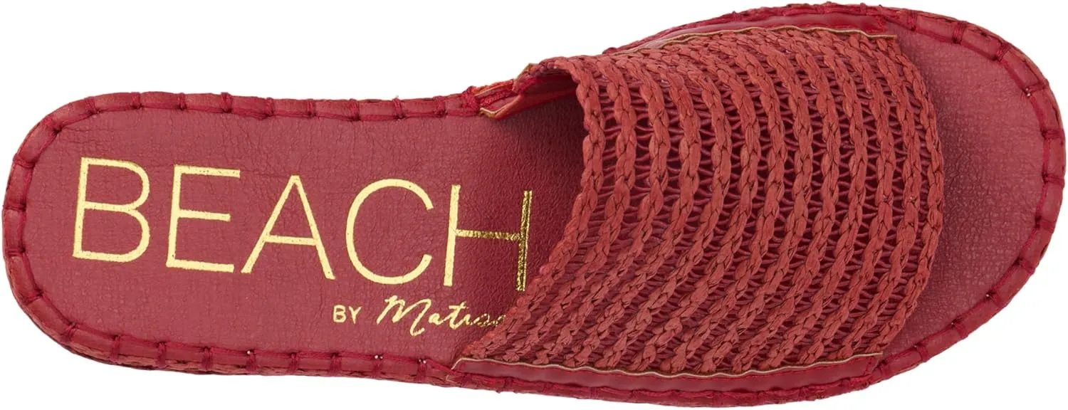 BEACH by Matisse Womens Del Mar Espadrille Platform Casual Sandals Casual Low Heel 1-2" - Black