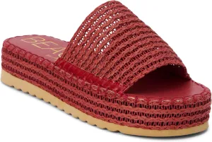 BEACH by Matisse Womens Del Mar Espadrille Platform Casual Sandals Casual Low Heel 1-2" - Black