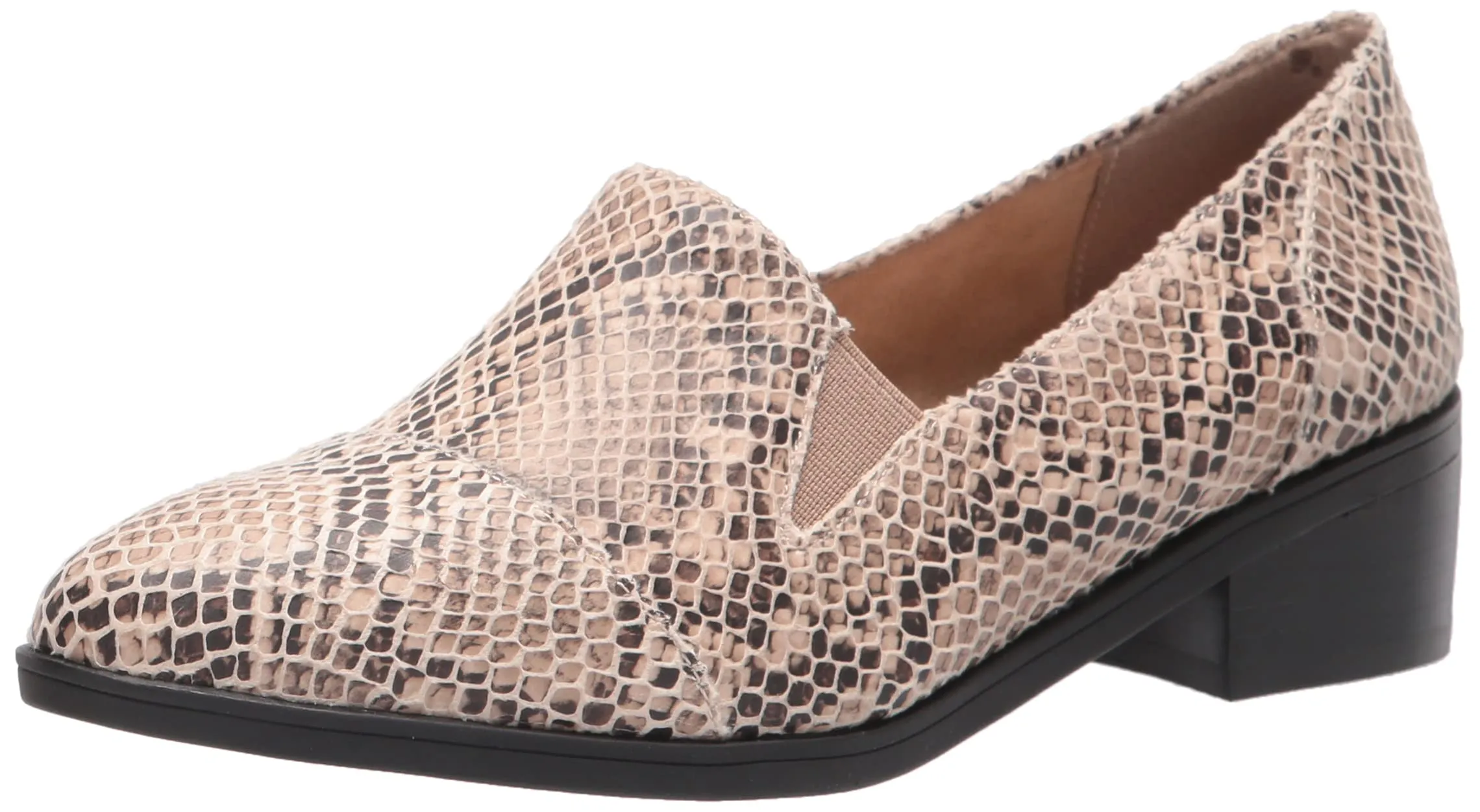 Bella Vita Women's Ohara Loafer, Natural Snake, 9 X-Wide
