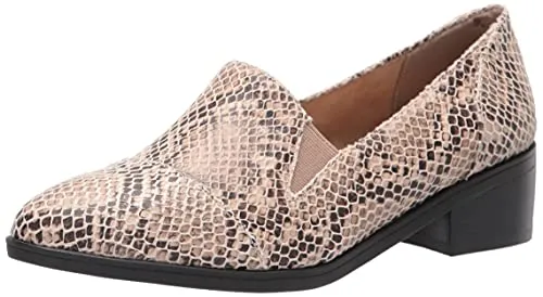 Bella Vita Women's Ohara Loafer, Natural Snake, 9