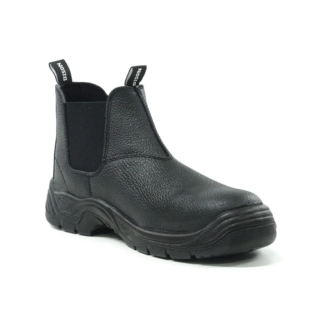 Bison Trade Slip On Safety Boots