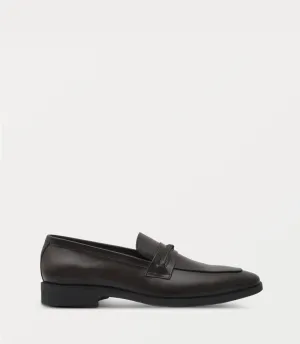BM6746-COFFEE-Men Slip On