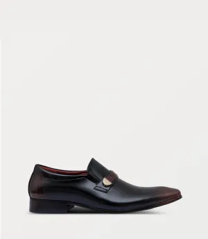 BM6798-COFFEE-Men Slip On