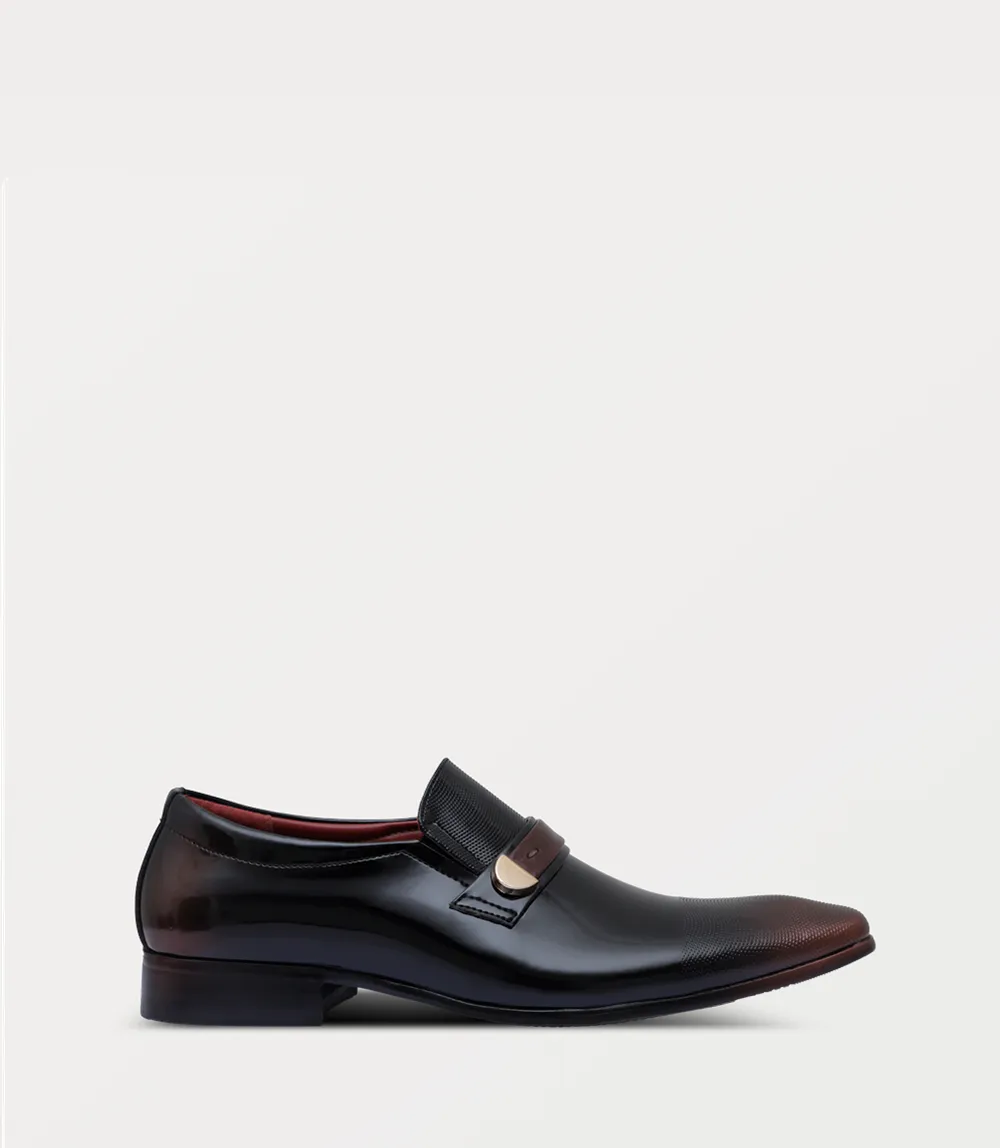 BM6798-COFFEE-Men Slip On