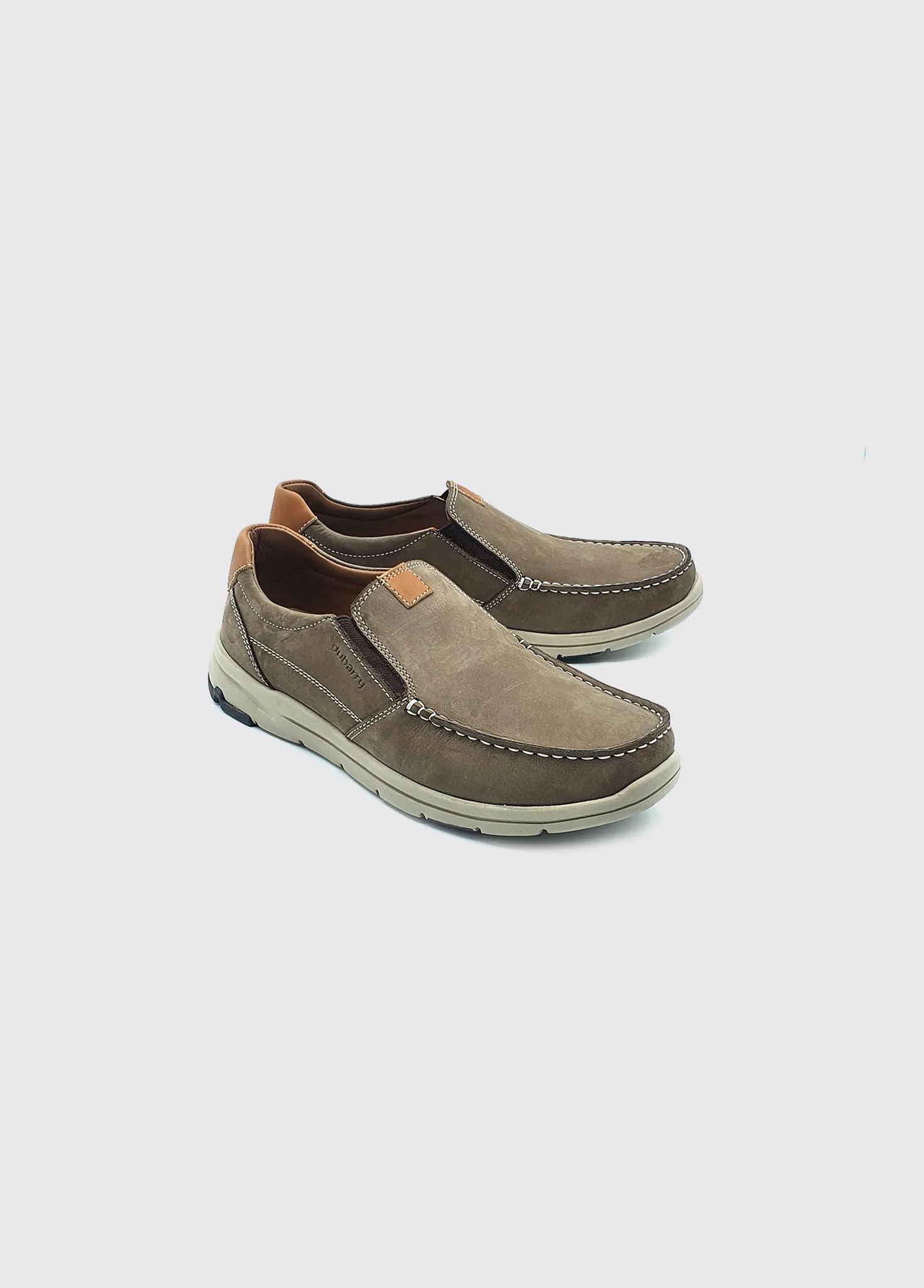 Boston Slip on Moccasin - Pebble