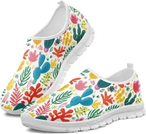 Breathable Casual Shoes for Women Slip On Comfortable Sneakers Soft Lightweight Running Shoes Non Slip Walking Shoes Running Sports Travel Loafers US 5.5-11.5