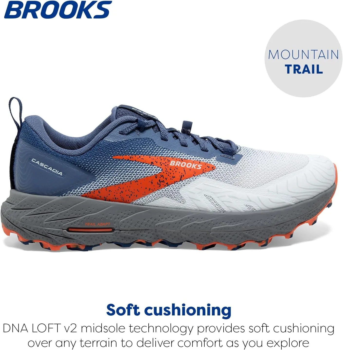Brooks Men’s Cascadia 17 Trail Running Shoe