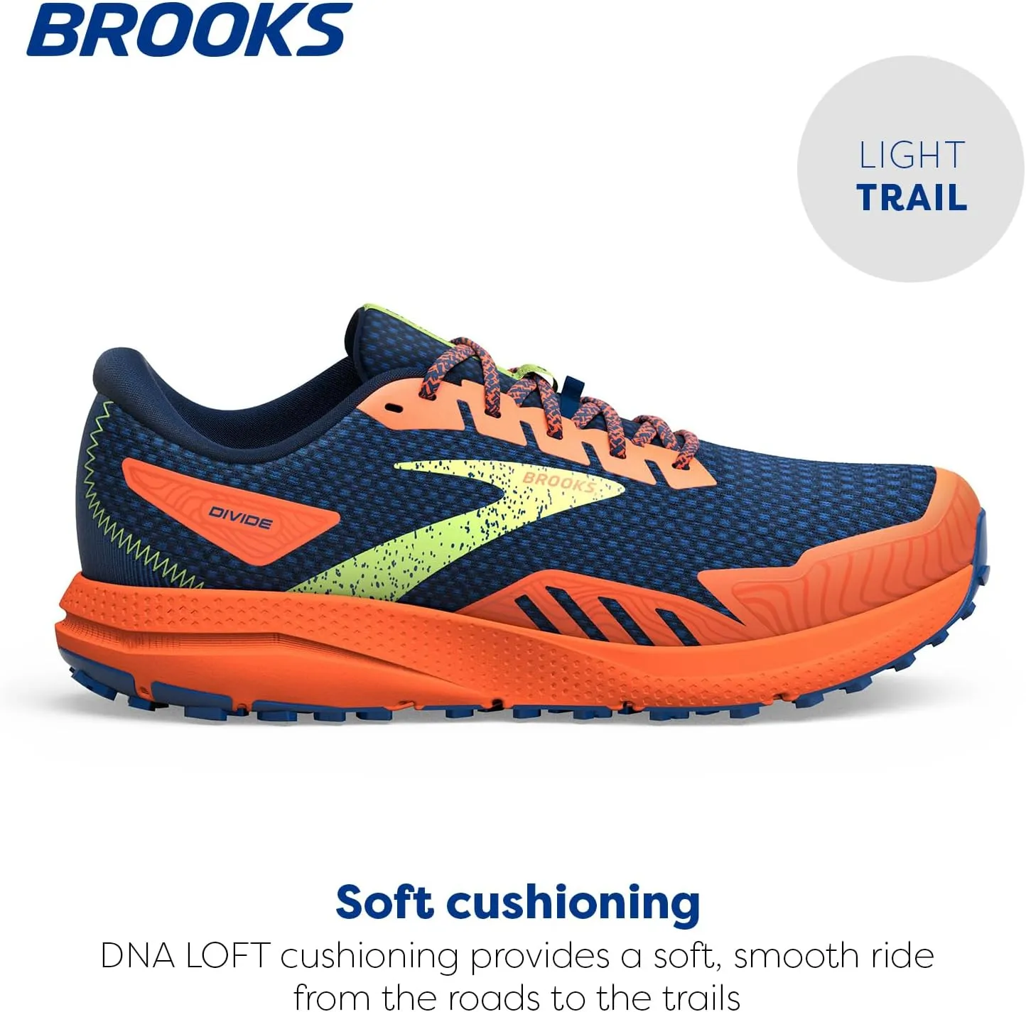 Brooks Men’s Divide 4 Trail Running Shoe