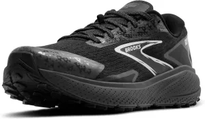 Brooks Men’s Divide 5 Trail Running Shoe - Black/Ebony/White - 8.5 Medium