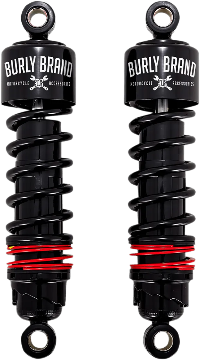 Burly Brand B28-1205B Slammer Plus Shocks - Black