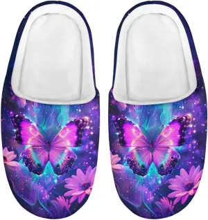 Cactus Slippers for Kids Girls Boys Slippers Soft Plush Slippers Slip-on Fuzzy House Slippers Indoor Outdoor