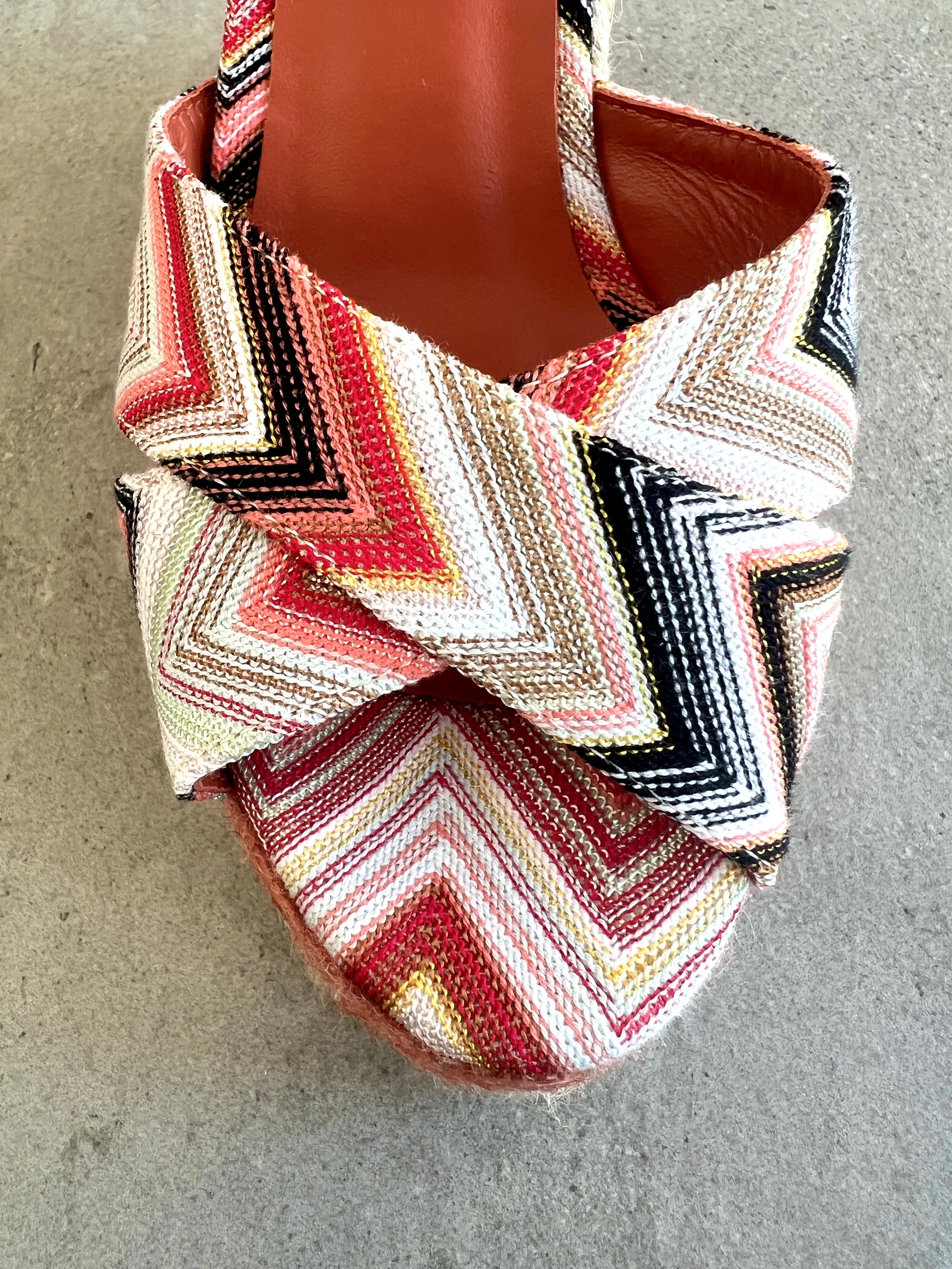 Carmen Espadrille Wedge, Wave Pink