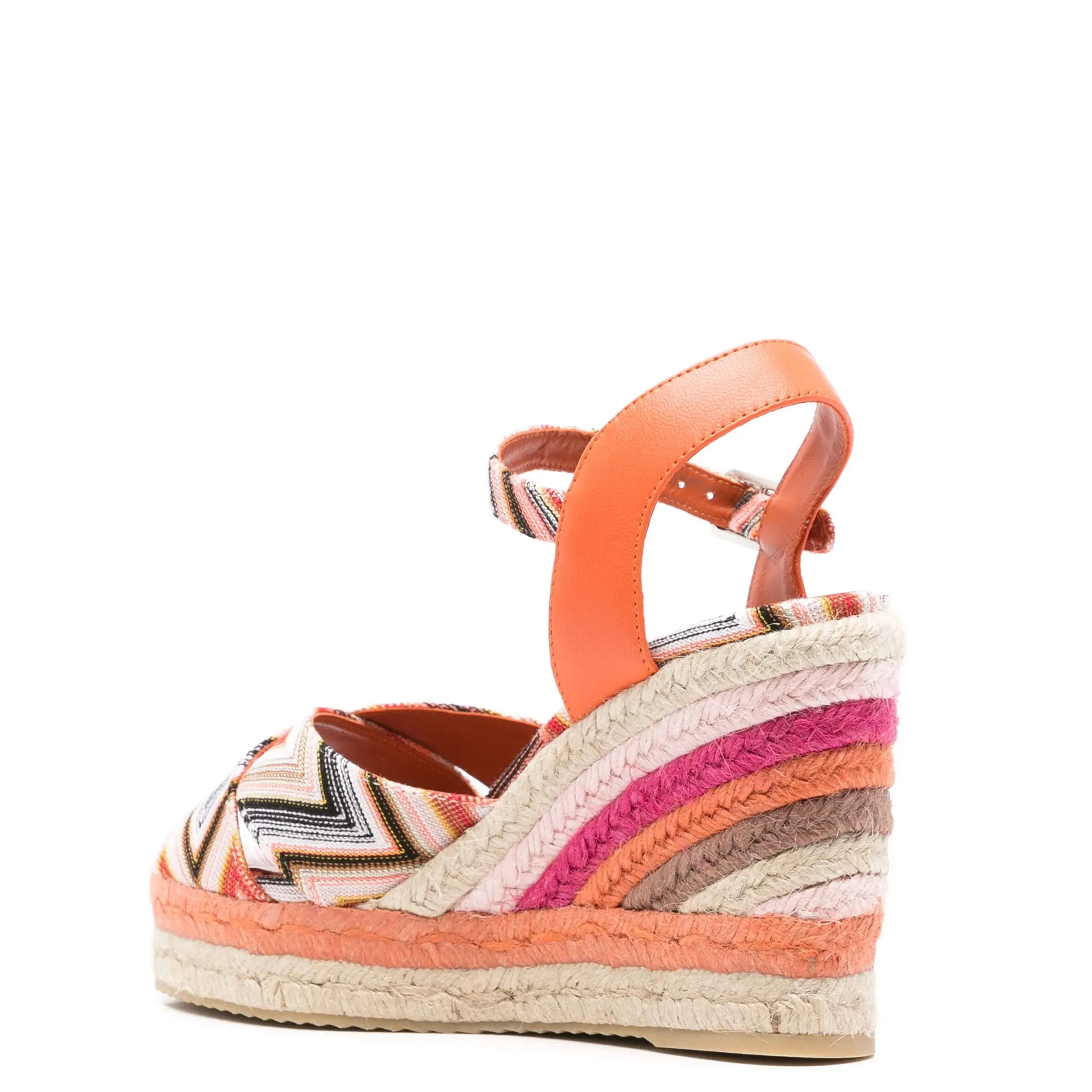 Carmen Espadrille Wedge, Wave Pink