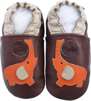 Carozoo Boys Girls Soft Sole Leather Baby Shoes Slippers Toddler Kids Child