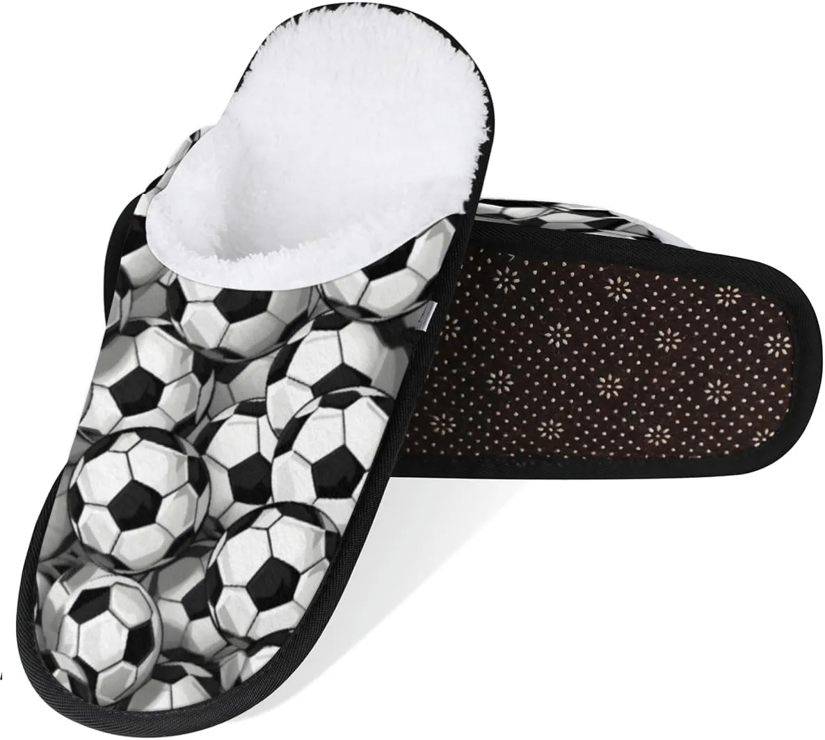 Cat Women's Indoor Bedroom Slippers Soft Fuzzy Slip On House Slippers for Winter Bedroom Outdoor
