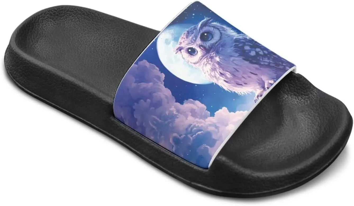 Children Slide Sandals Soft Anti-Skid Sandal Comfort Lightweight Slip On Summer Slippers for Beach Pool