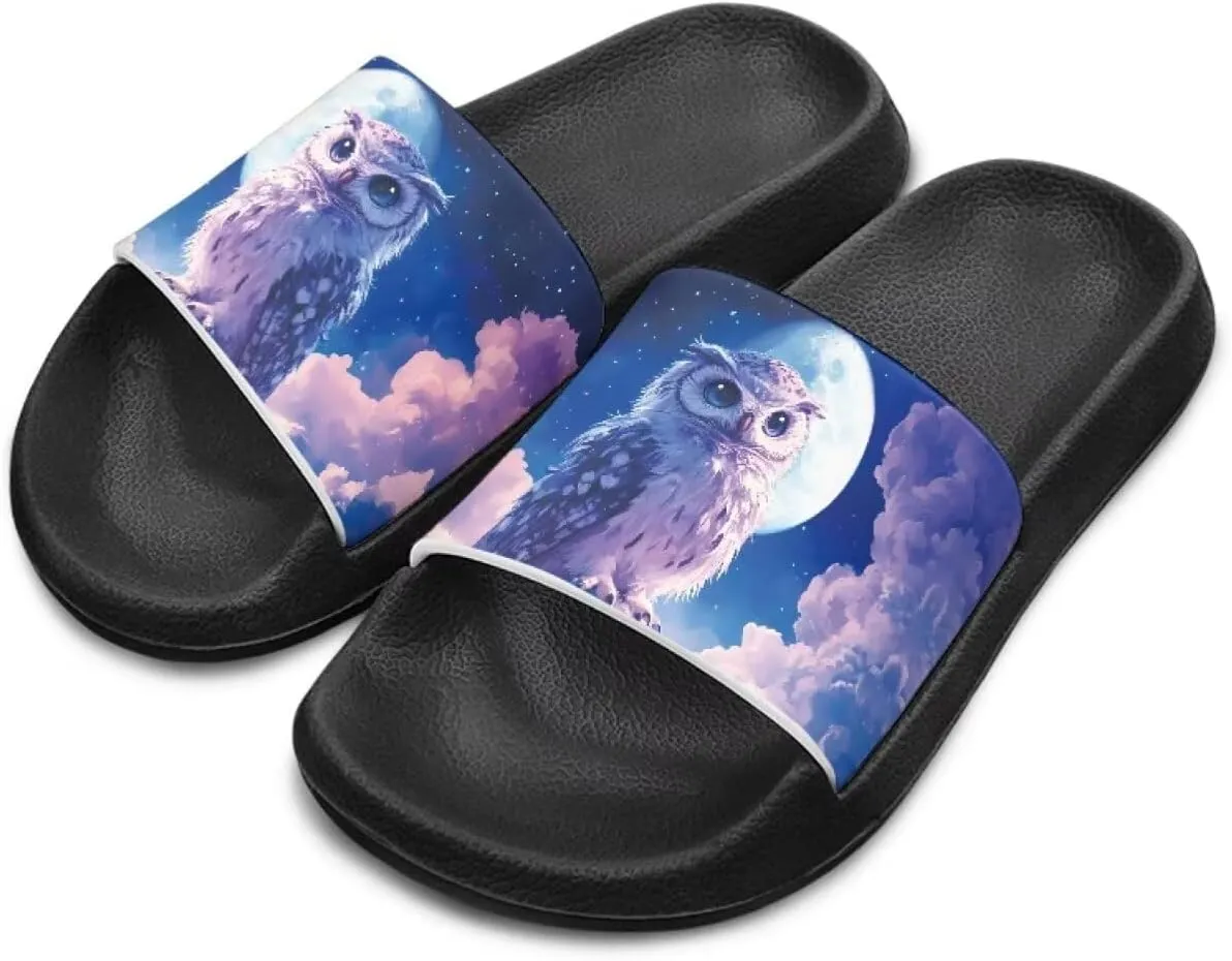 Children Slide Sandals Soft Anti-Skid Sandal Comfort Lightweight Slip On Summer Slippers for Beach Pool