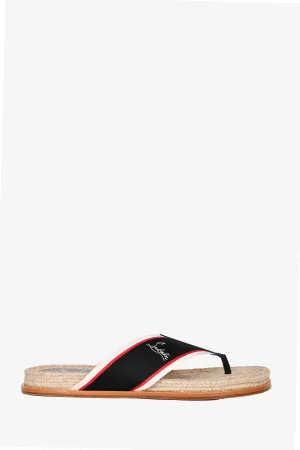 Christian Louboutin Navy Espadrille Sandals Size 43