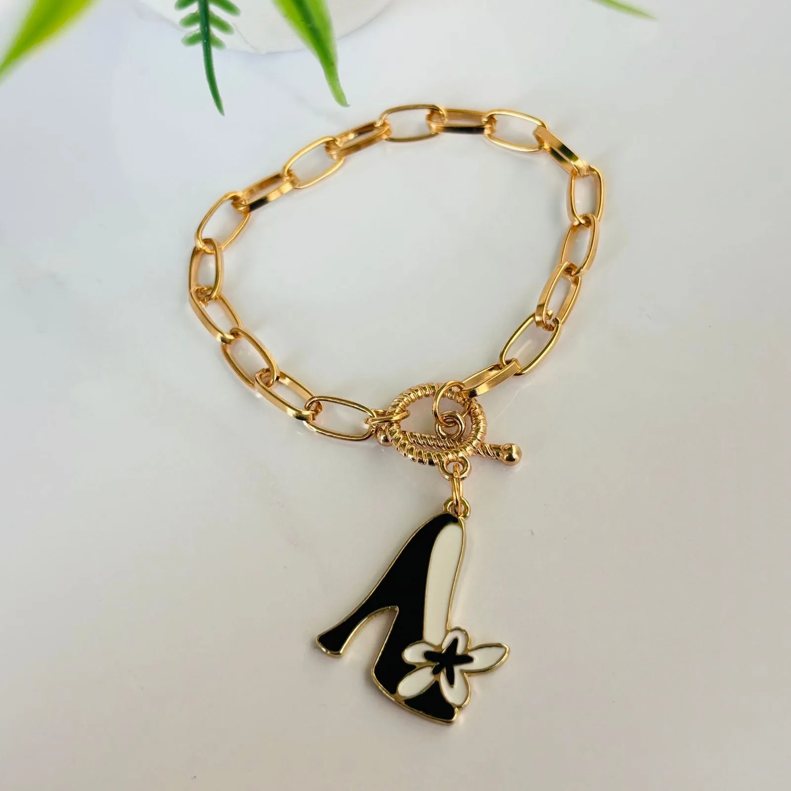 Cindrella Shoe Bracelet