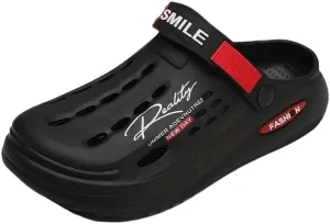 Comfortable Men's Slip-on Clogs with Soft Sole for Walking, Outdoor Activities, and Beach Sandals