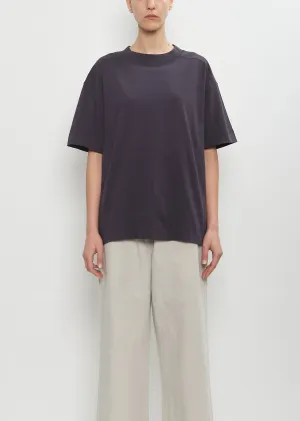 Cotton Relaxed T-Shirt — Ink