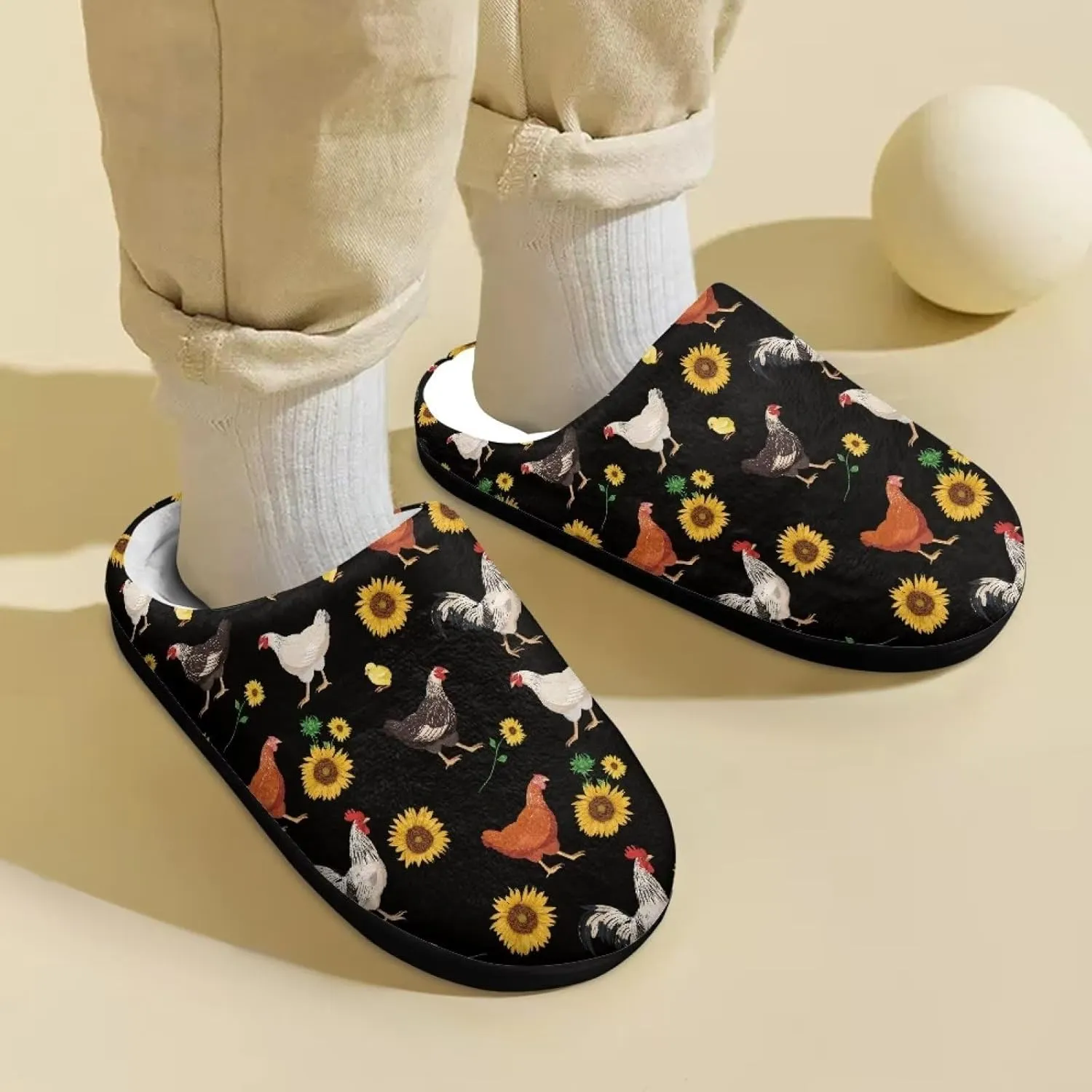 Cozy House Slippers Toddler Shoes Plush Slip-on Personalized Home Bedroom Cute Indoor Sleepers