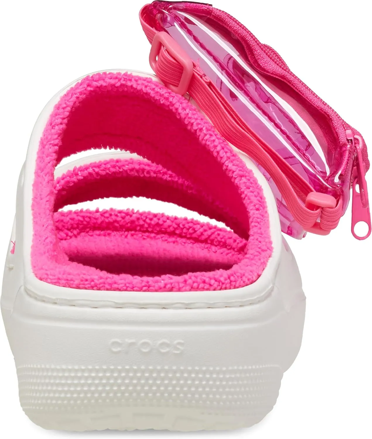 Crocs Unisex-Adult Classic Cozzzy Towel Sandals | Fuzzy Slippers Slide