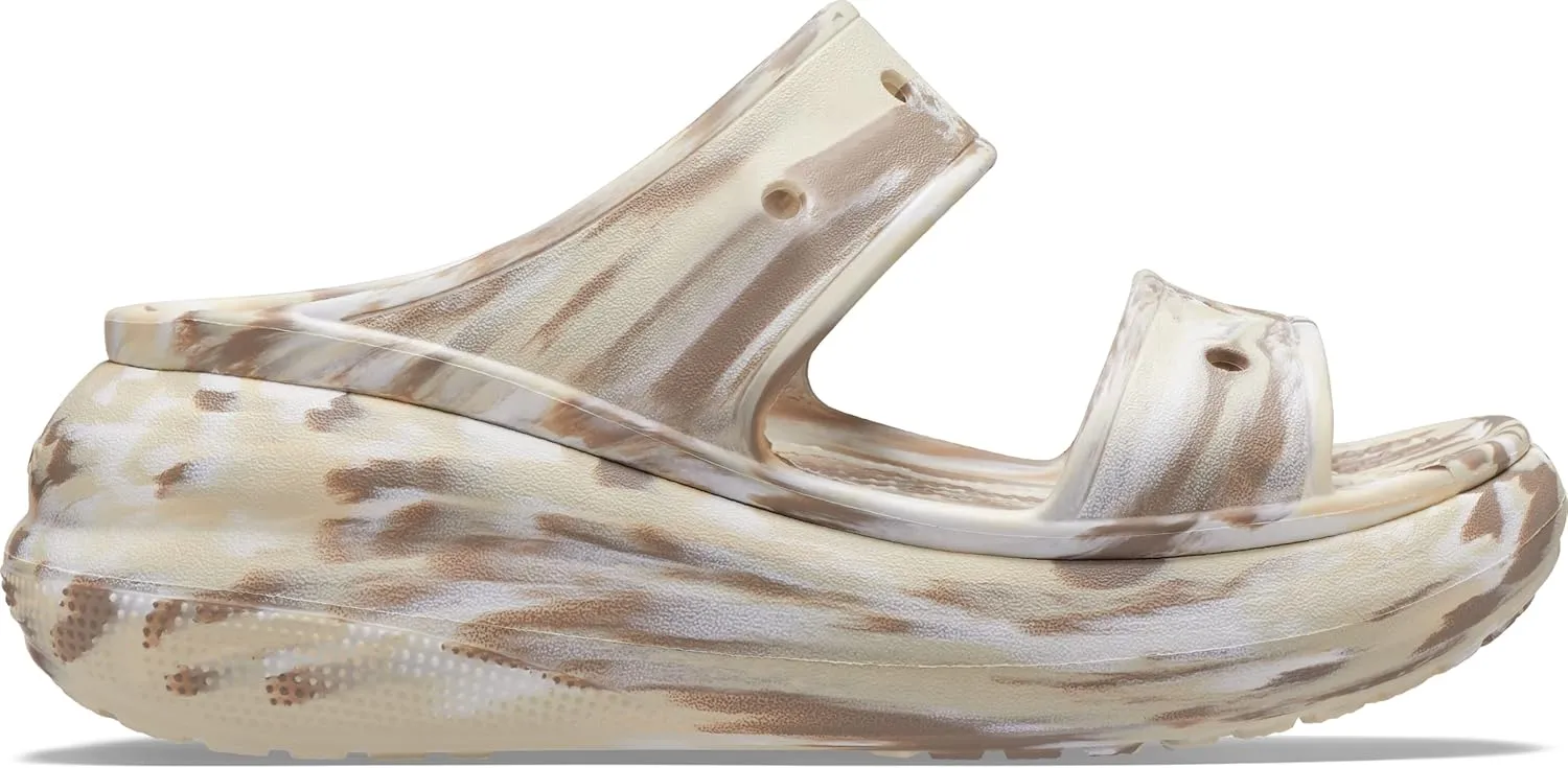Crocs Unisex-Adult Crush Marbled Sandal