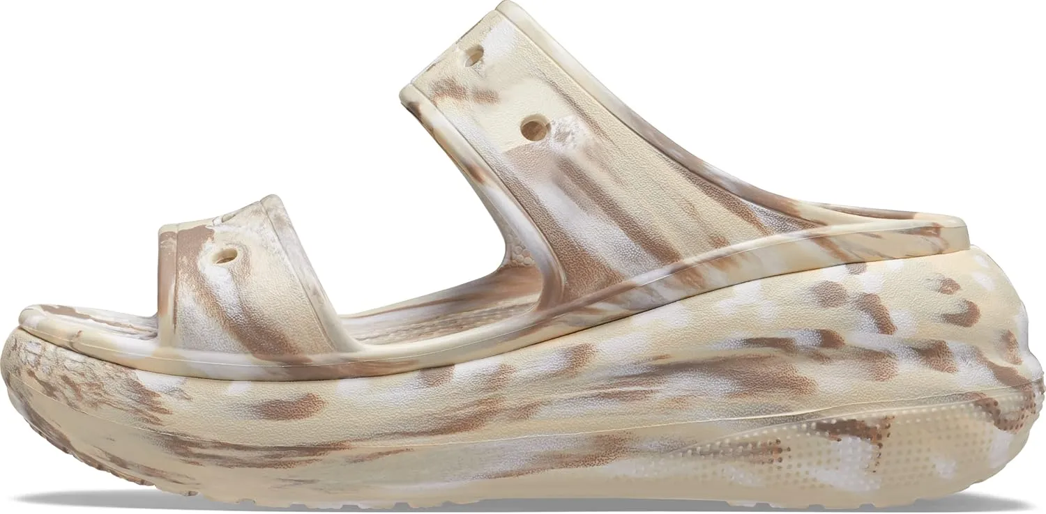 Crocs Unisex-Adult Crush Marbled Sandal