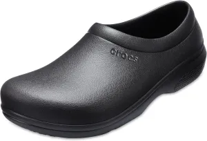 Crocs Unisex-Adult On The Clock Clogs, Slip Resistant Shoes