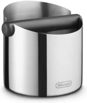 De'Longhi Large Easy Clean Knock Box, Stainless Steel